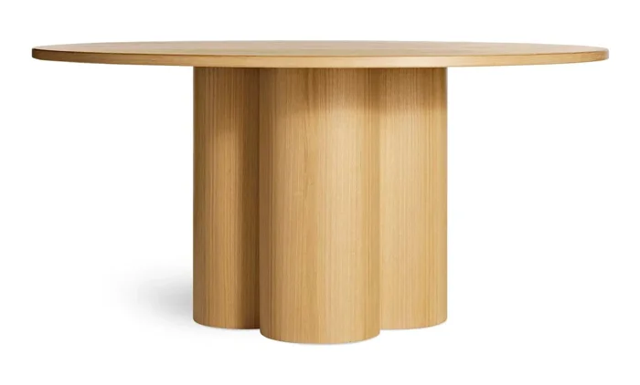 4/4 Round Dining Table by Blu Dot