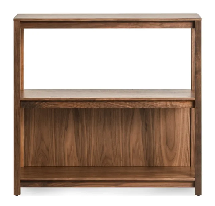 Open Plan Small Low Bookcase by Blu Dot