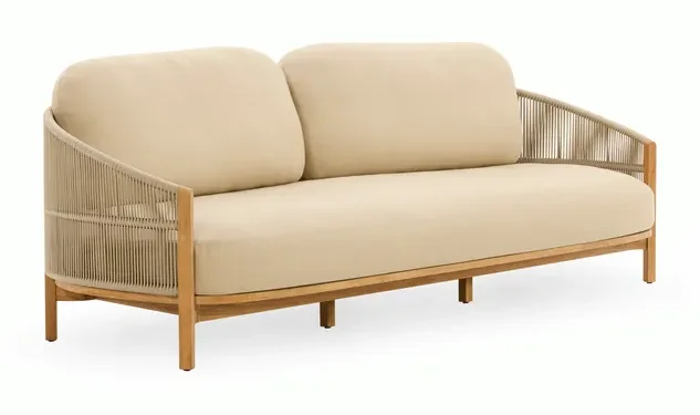 Softlands Outdoor Sofa, Three-Seater by Design Within Reach