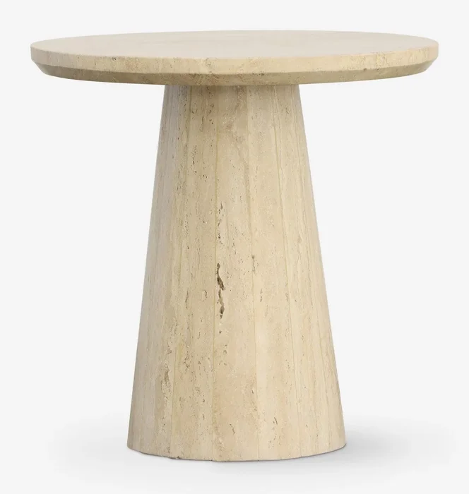 Kirchner Round Side Table by Lulu and Georgia