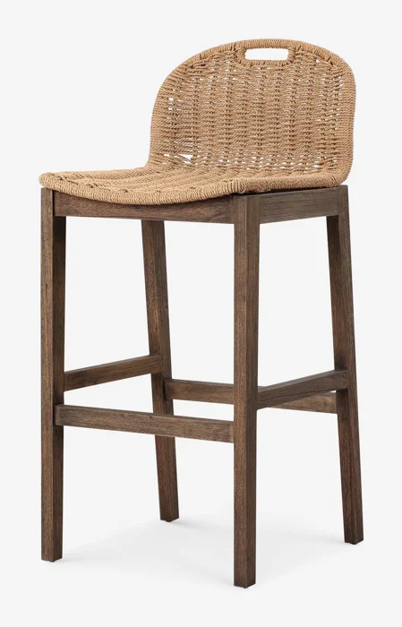 Tiffer Counter Stool by Amber Lewis x Four Hands by Lulu and Georgia