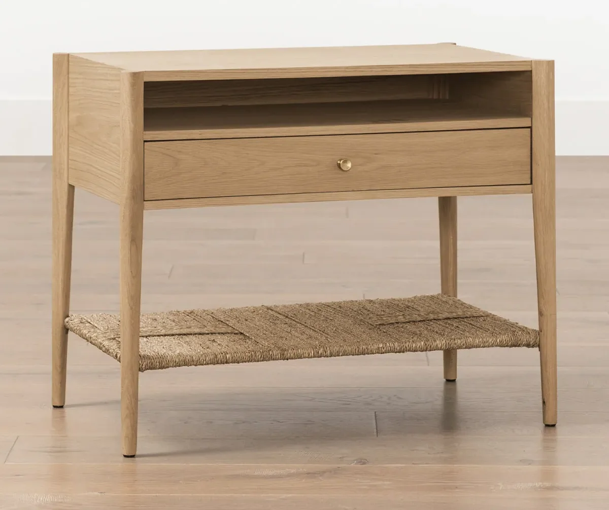 Dana White Oak Nightstand by McGee & Co.