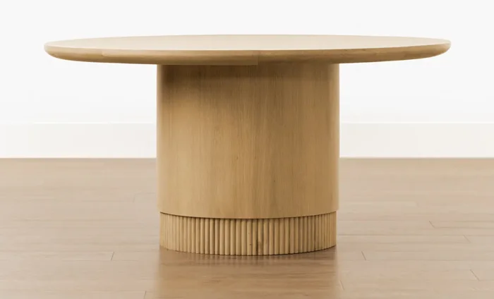 Gilroy Round Oak Dining Table by McGee & Co.