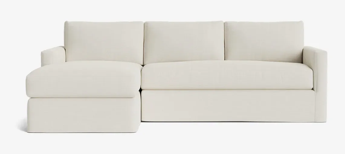 Macy Slipcover Chaise Sectional by McGee & Co.