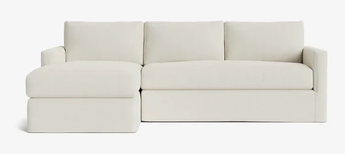 Macy Slipcover Chaise Sectional by McGee & Co.