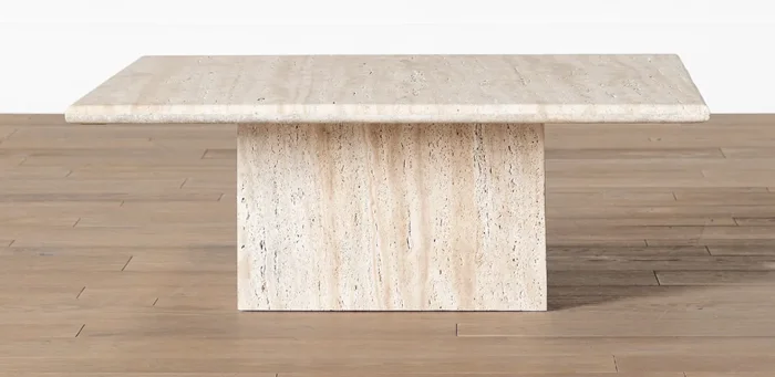Travertine Coffee Table by McGee & Co.