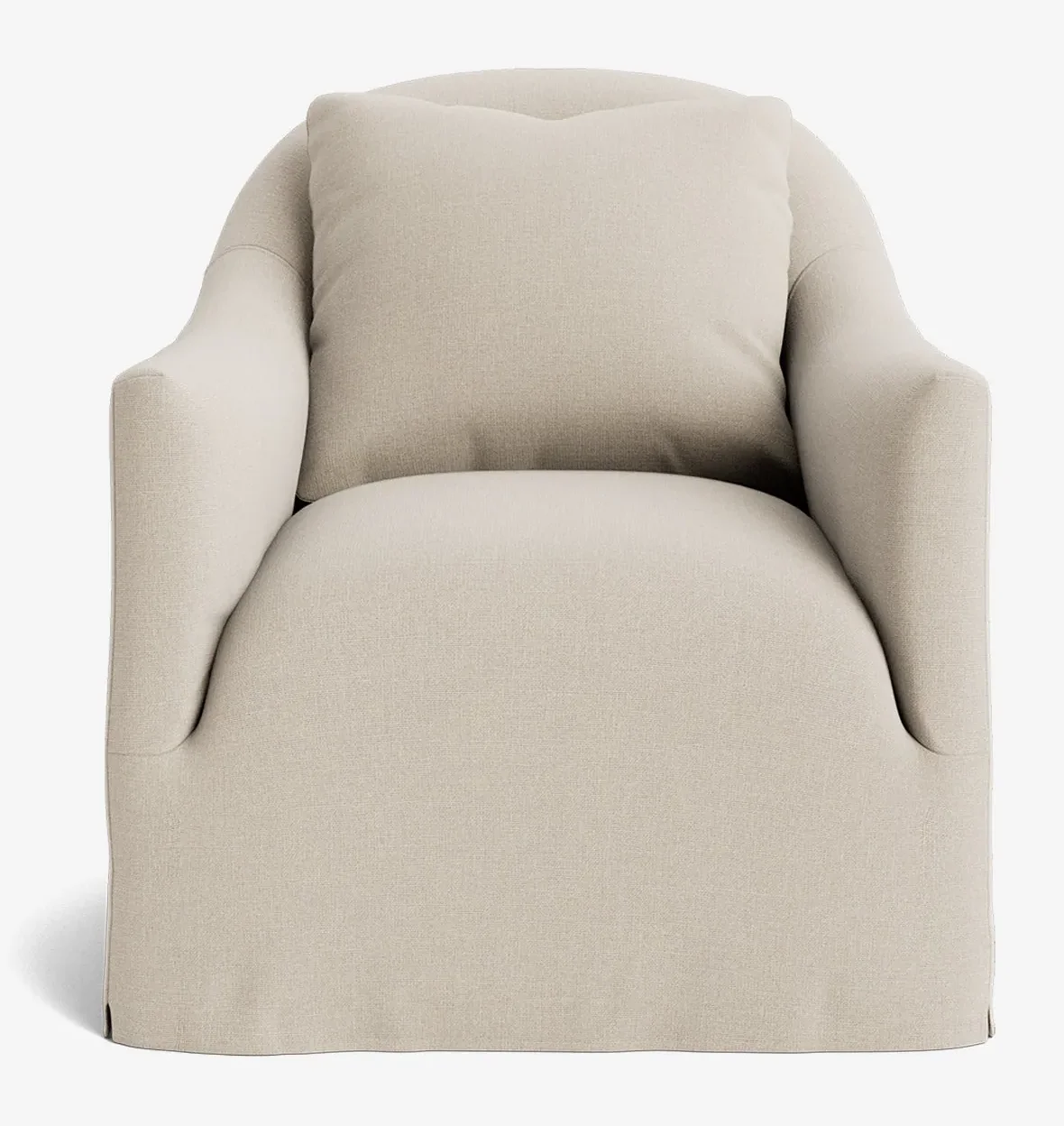 Trudeaux Slipcover Swivel Chair by McGee & Co.